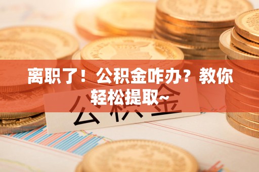 龙文离职了！公积金咋办？教你轻松提取~