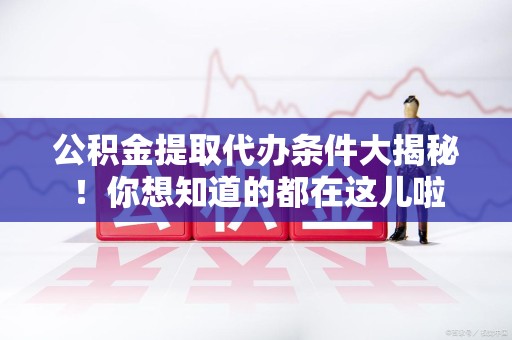 龙文公积金提取代办条件大揭秘！你想知道的都在这儿啦