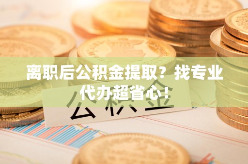 龙文离职后公积金提取？找专业代办超省心！